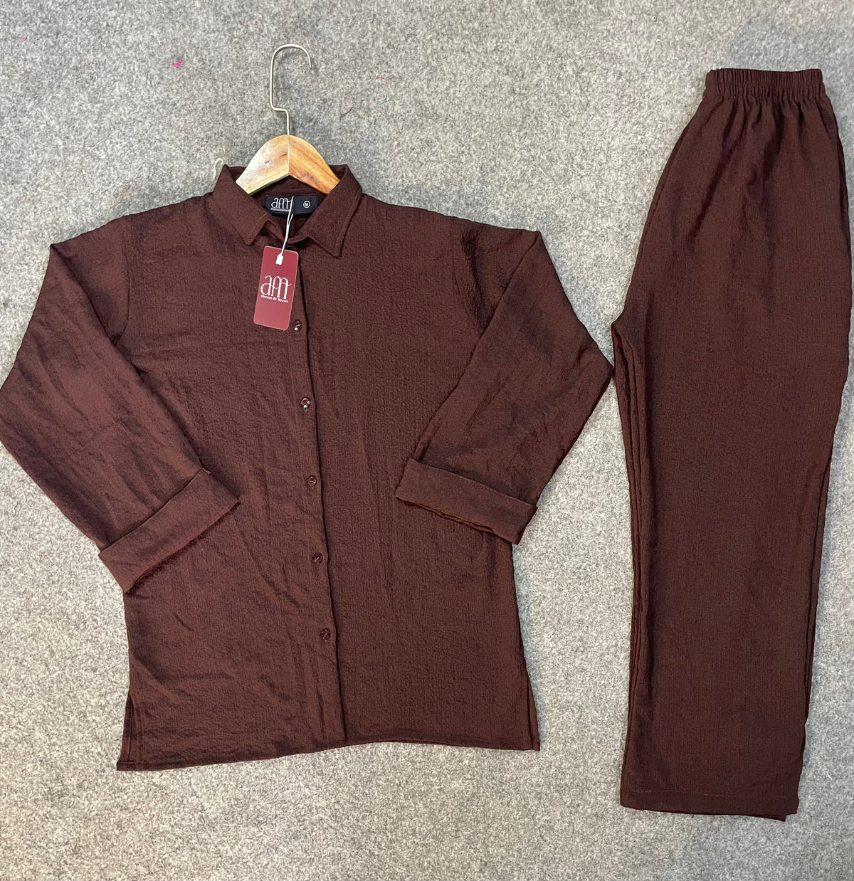 Classic Brown Cord-Set
