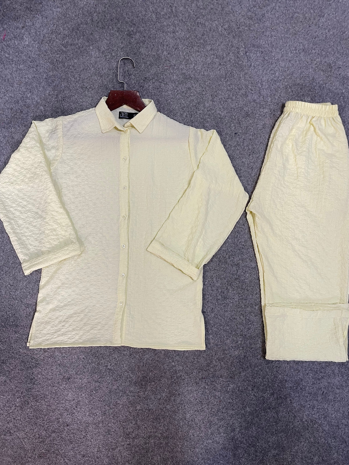 Classic Butter Yellow Cord-Set
