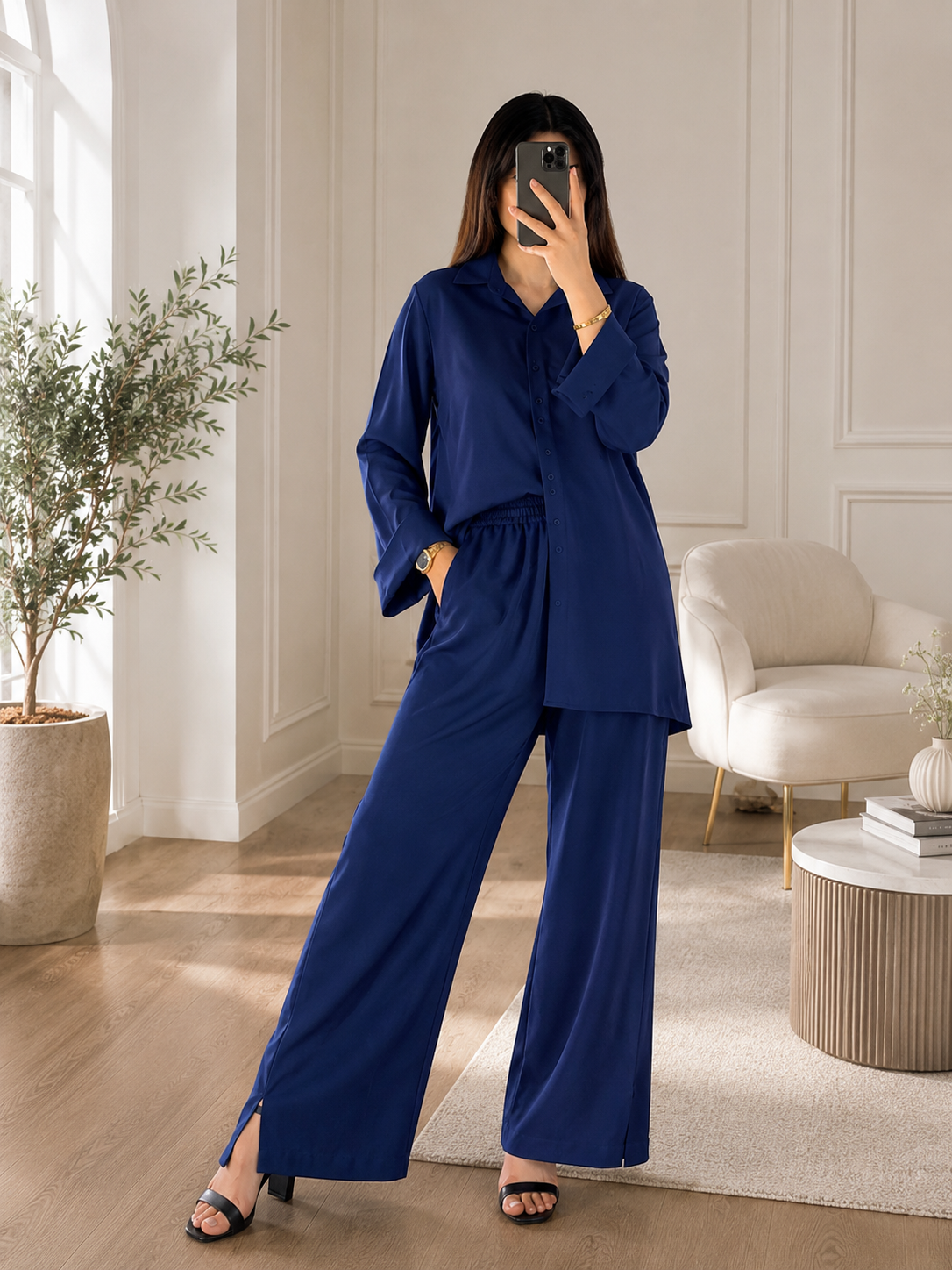 Classic Navy Cord-Set
