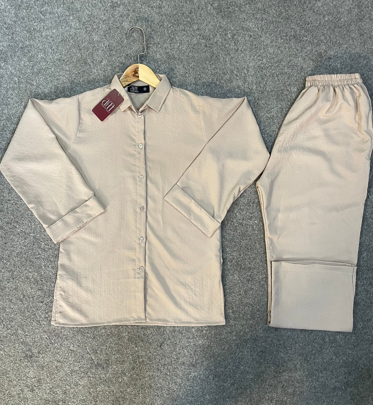 Classic Beige Cord-Set