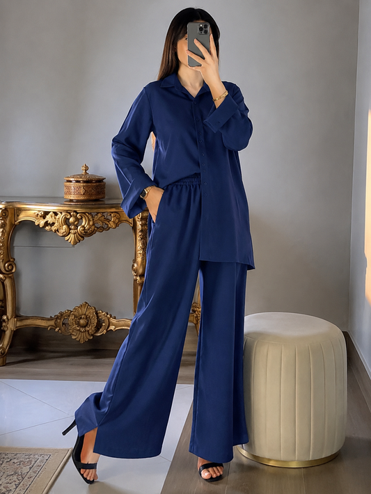 Classic Navy Cord-Set