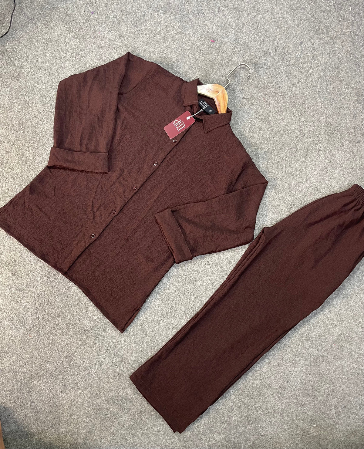 Classic Brown Cord-Set