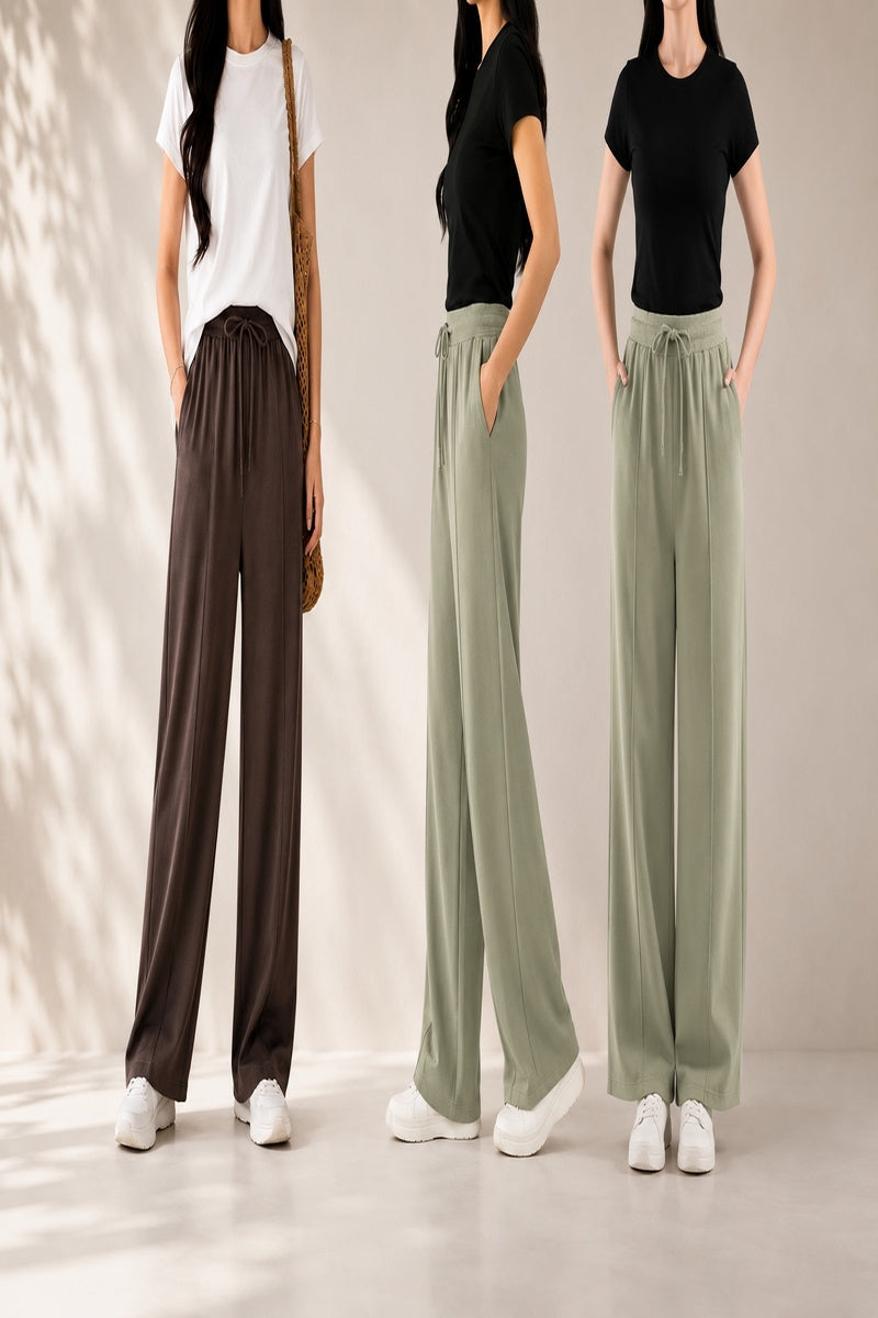 Wide-Leg Trousers