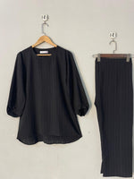 Serene Flow Co-Ord set (Black)