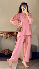Serene Flow Co-Ord set (Pink)