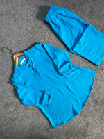 Luna Co-Ord Set –Aqua Blue