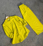 Luna Co-Ord Set – Lime