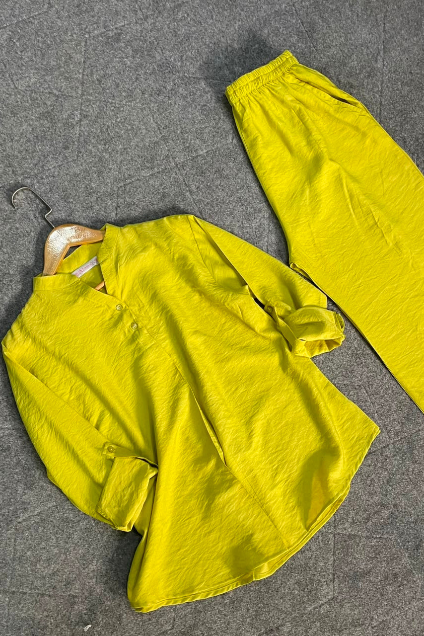 Luna Co-Ord Set – Lime