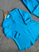 Luna Co-Ord Set –Aqua Blue