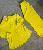 Luna Co-Ord Set – Lime