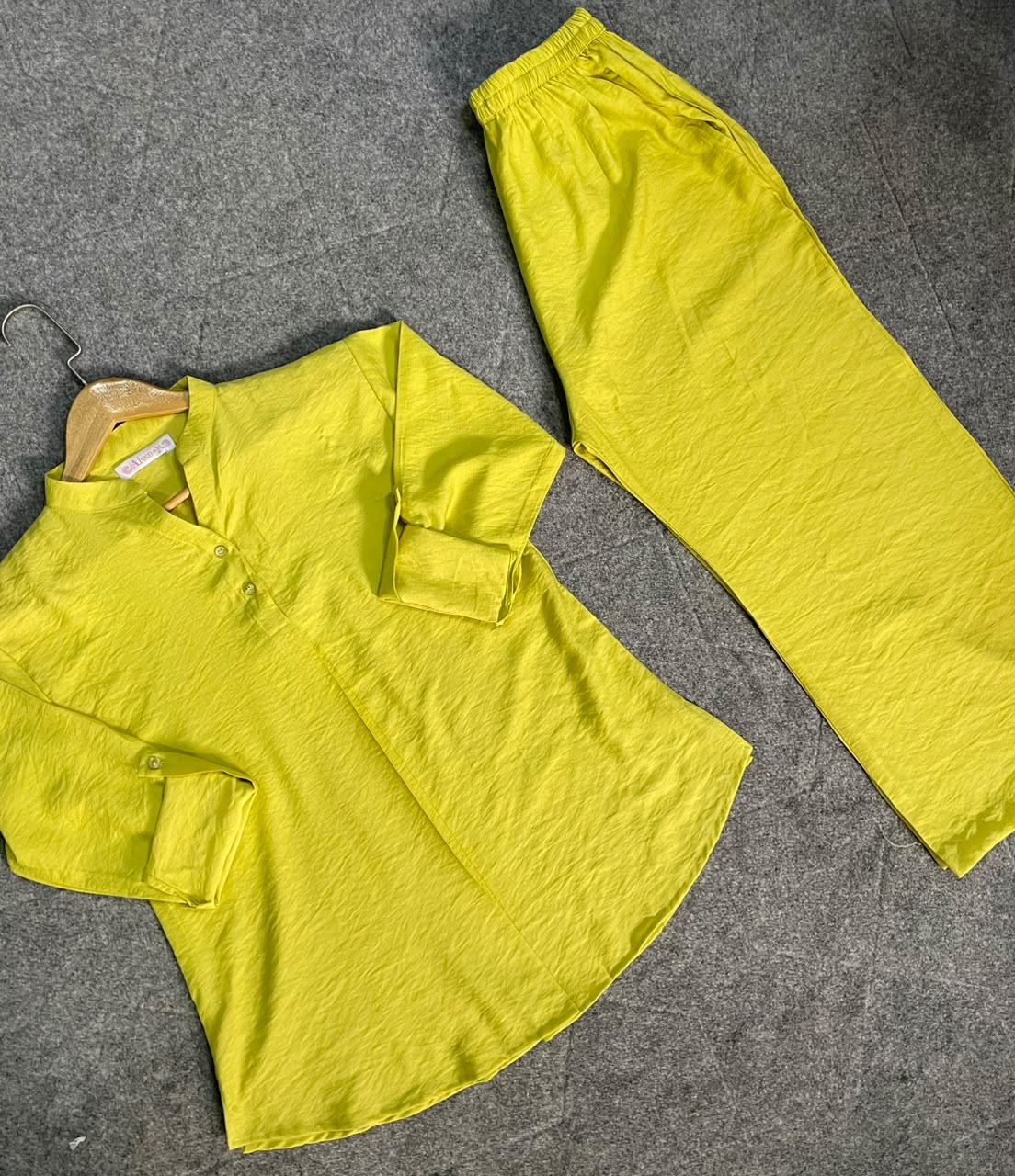 Luna Co-Ord Set – Lime