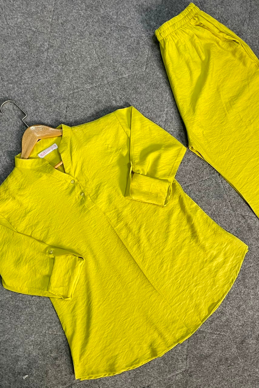 Luna Co-Ord Set – Lime