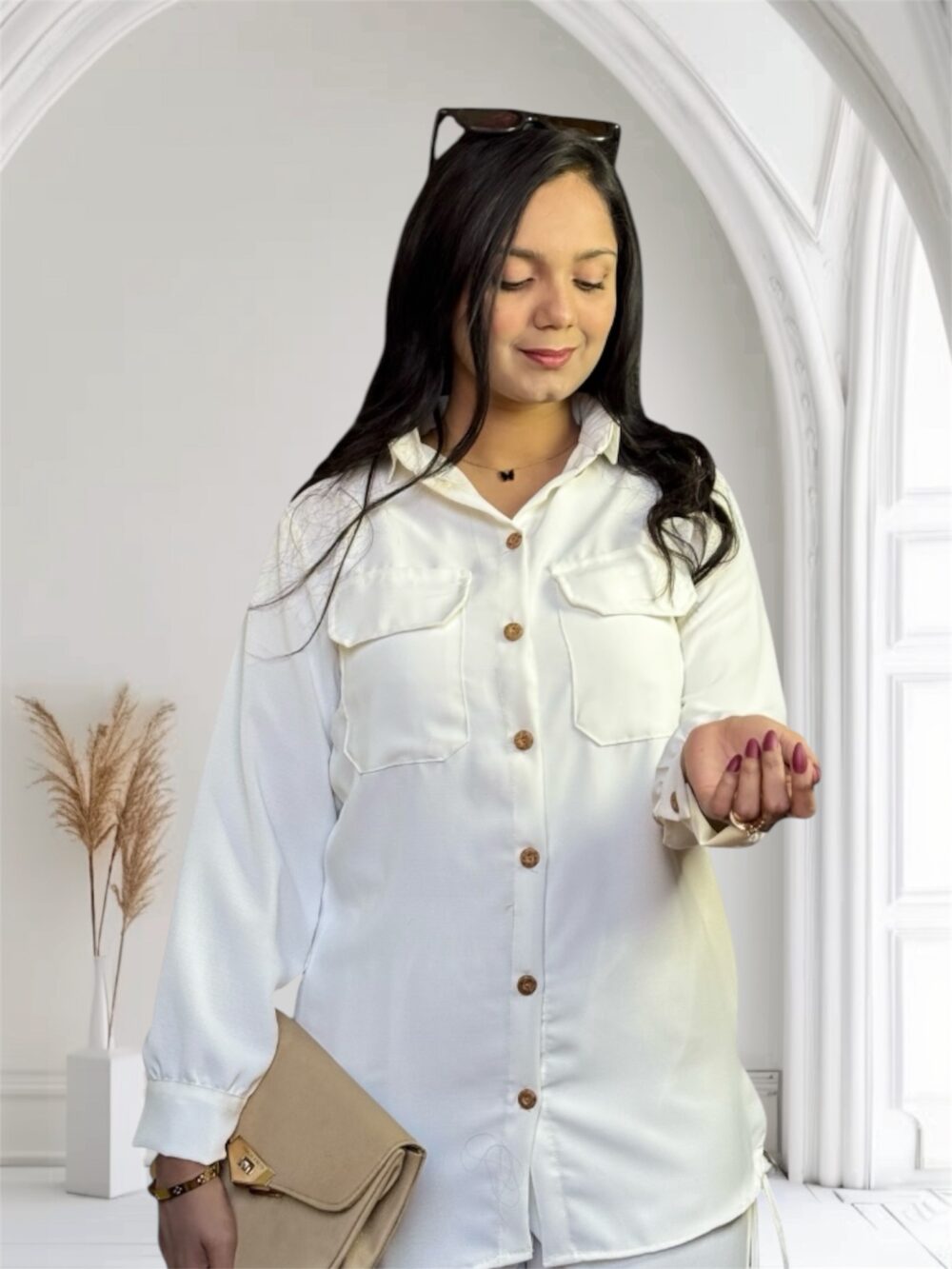 Ladies western co-ord set with front pockets - Image 2