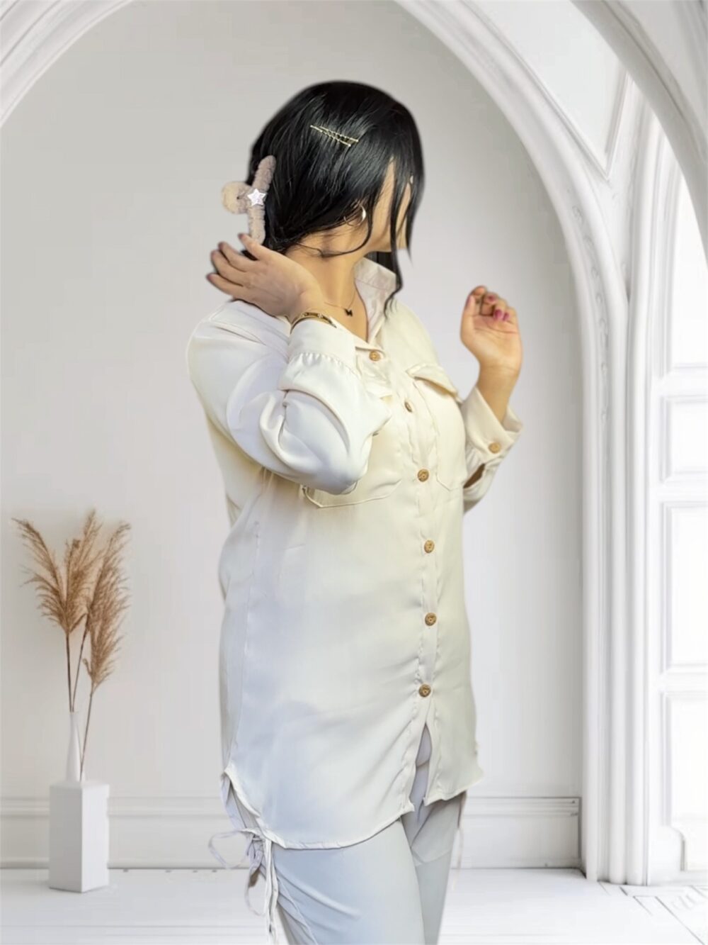 Ladies western co-ord set with front pockets - Image 4