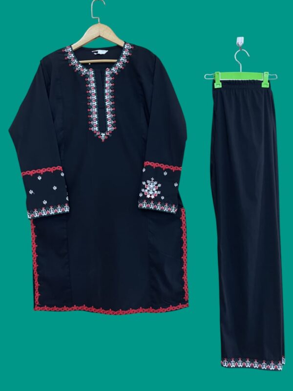 Ladies Embroidered Two piece